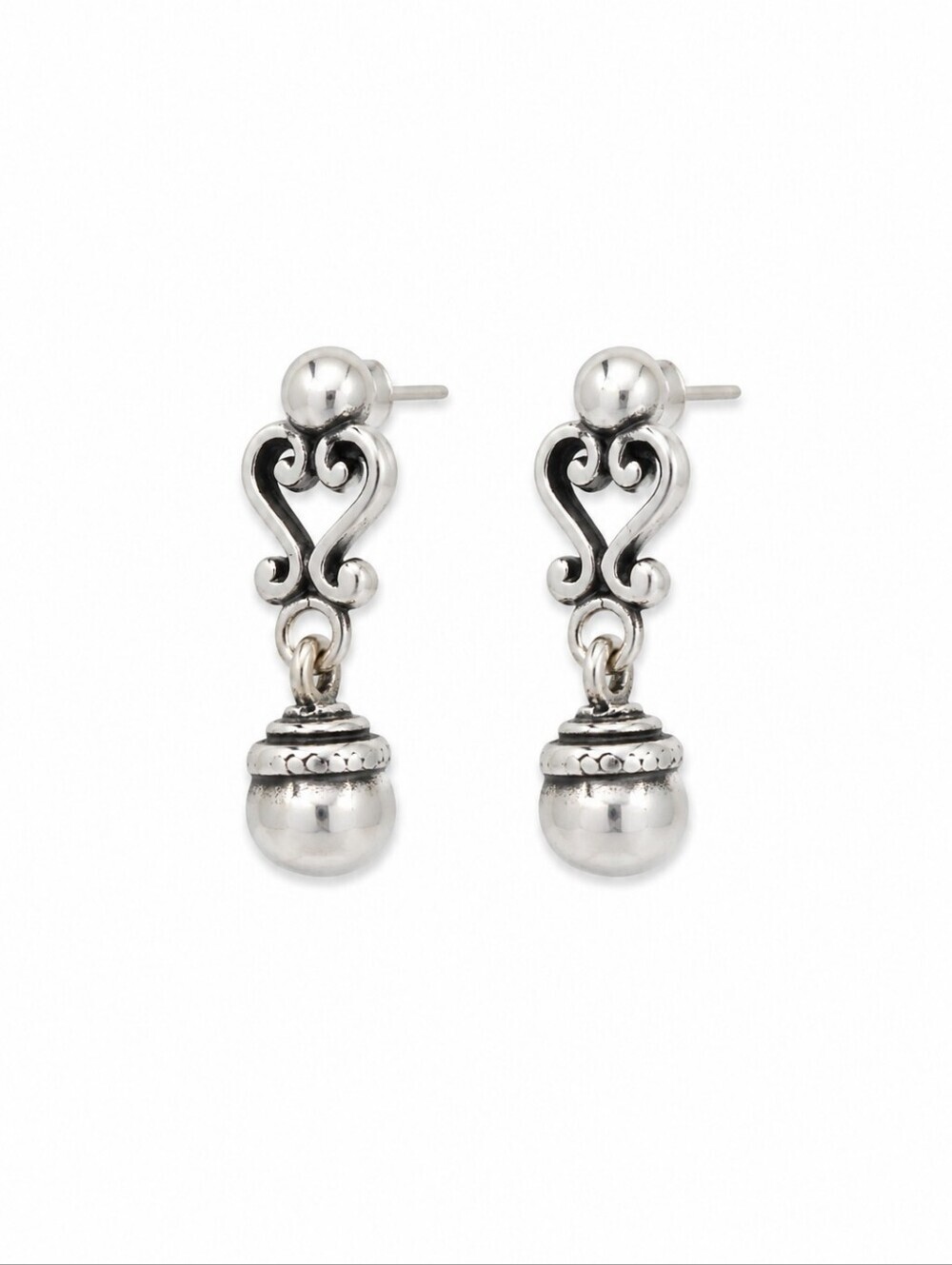 BRIGHTON Calypso Heart Drop Post Earrings